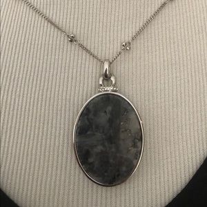 White House Black Market Long Pendant Necklace